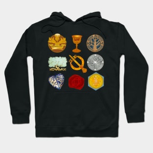 Outlander book emblems Hoodie